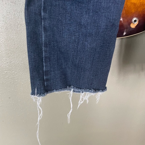 Flying monkey skinny frayed jeans. Super cute and comfortable. High rise. - Picture 6 of 6